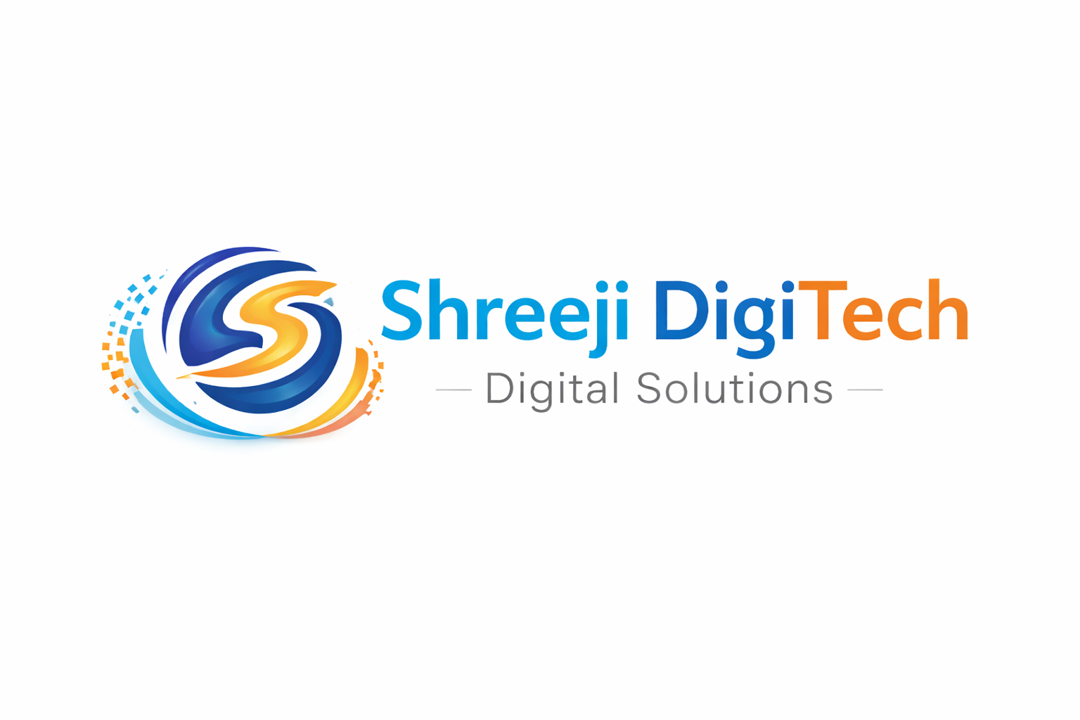 Screenshot of Shreeji DigiTech website