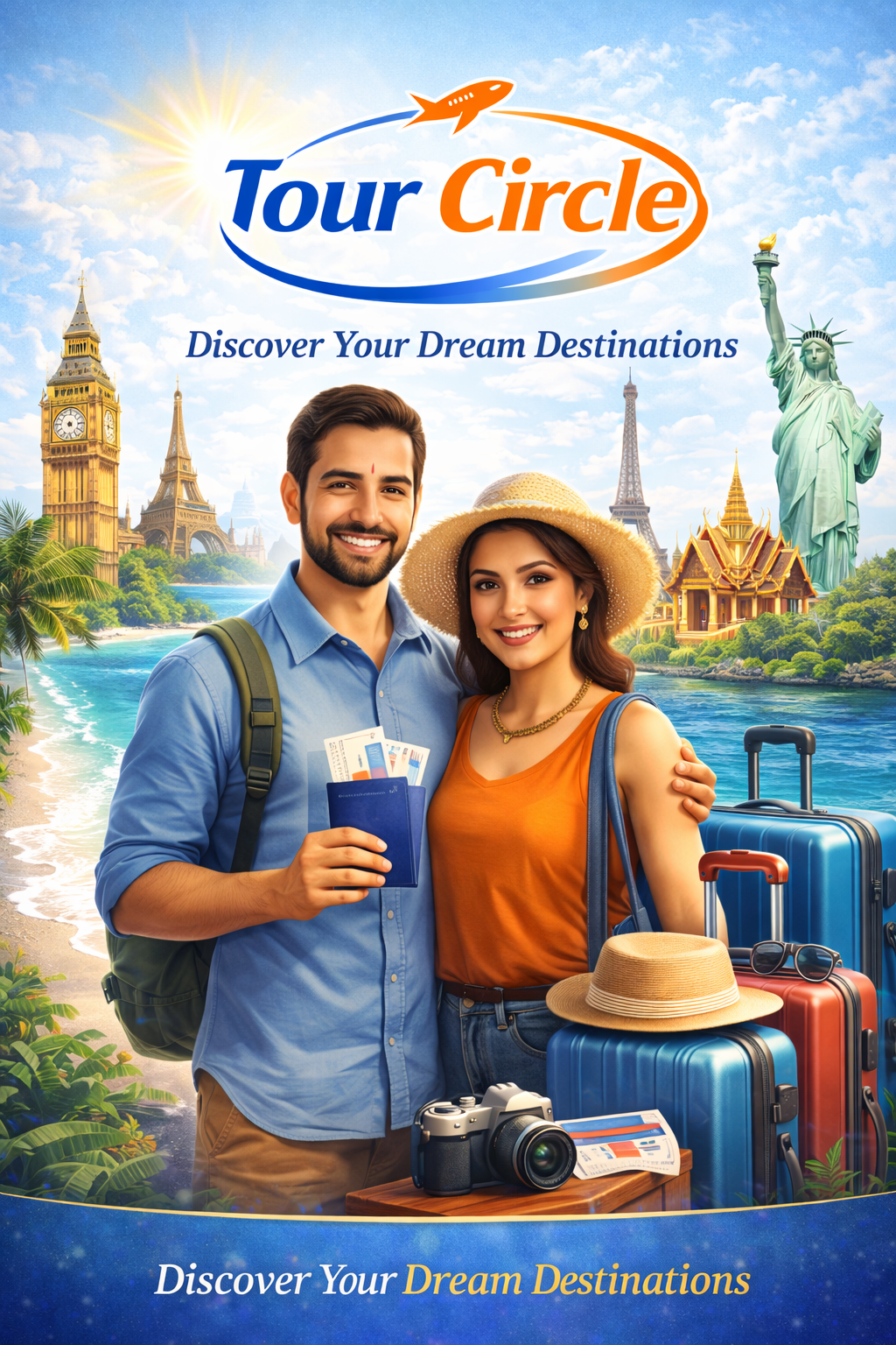 Screenshot of Tour Circle website